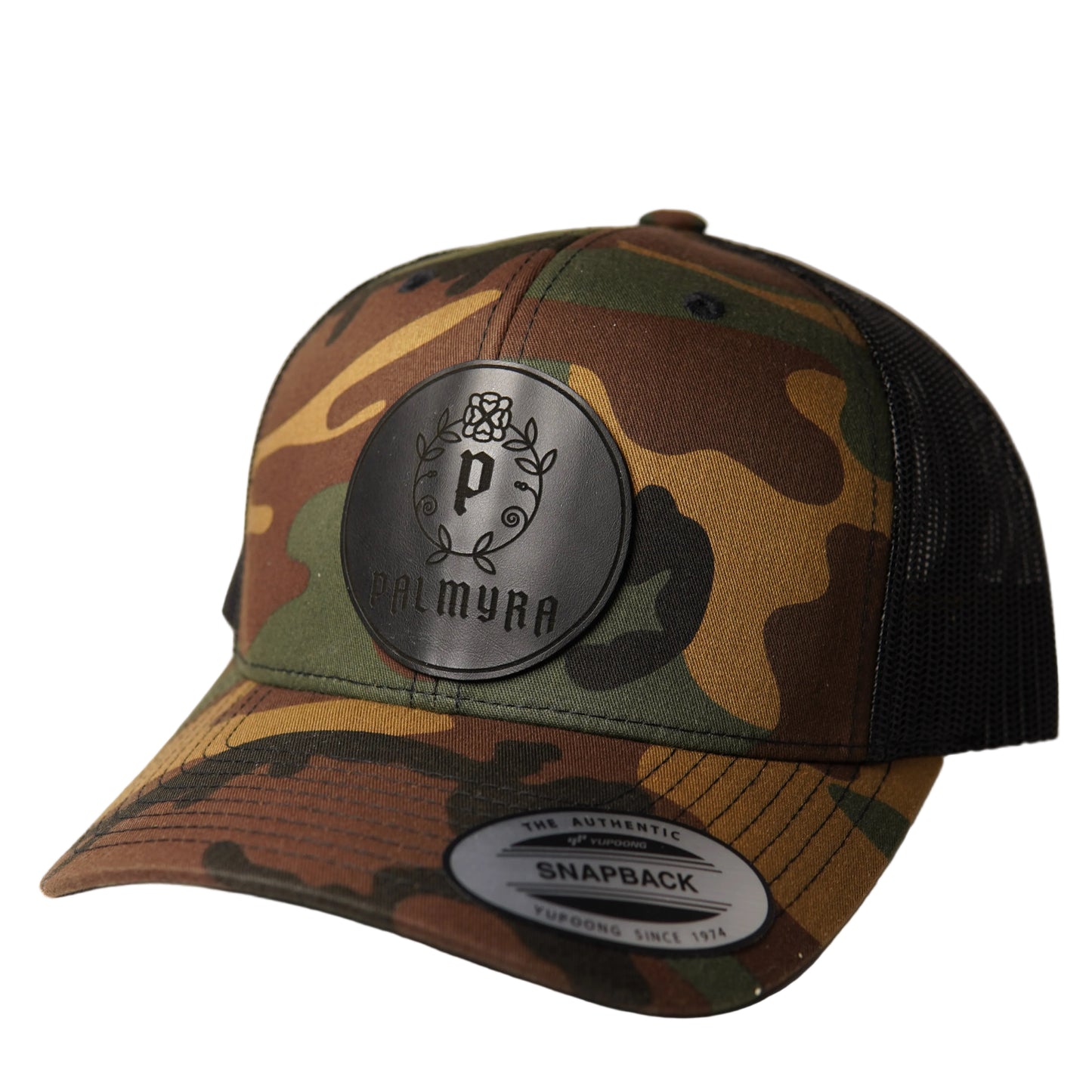 Palmyra Trucker Hat Camo