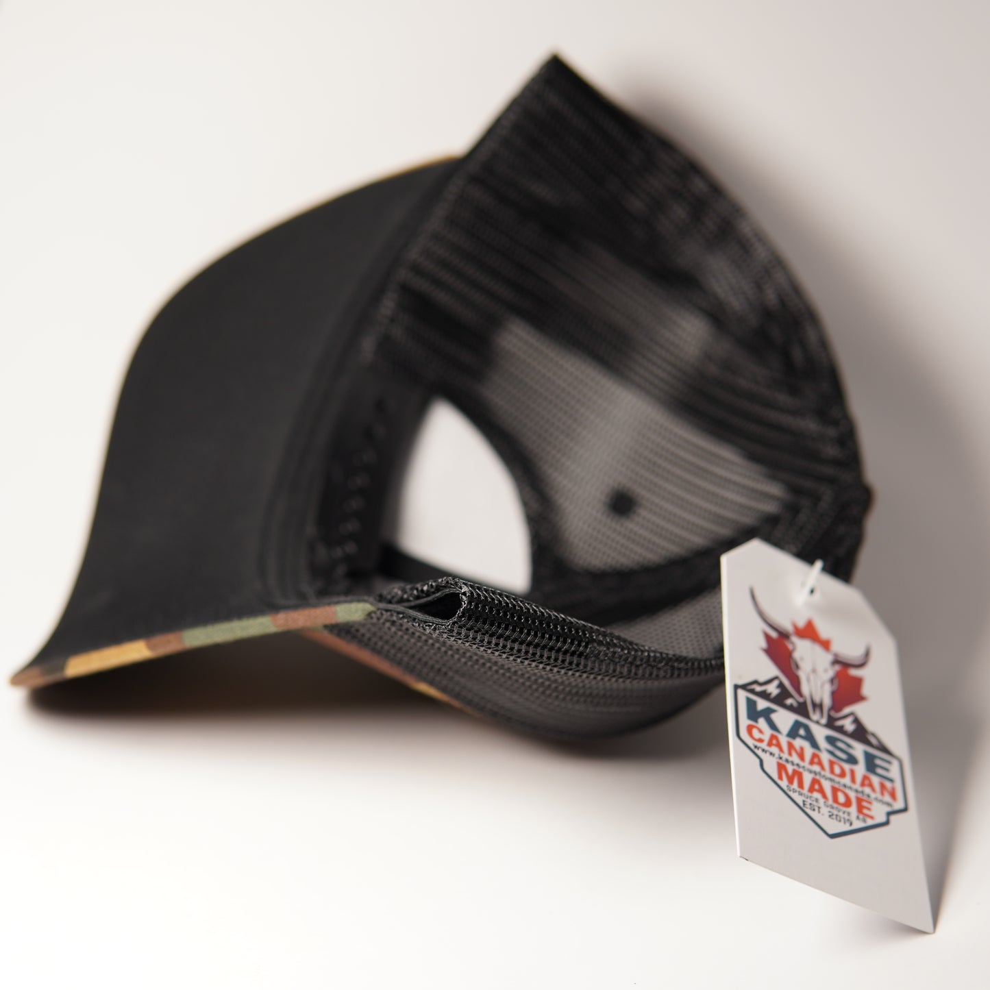 Palmyra Trucker Hat Camo