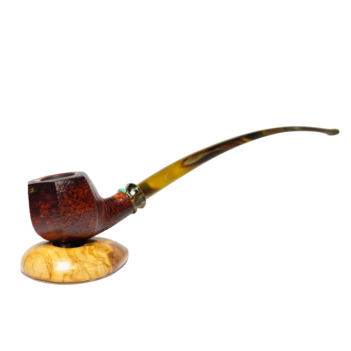 Long-stem Neerup Churchwarden briar tobacco pipe