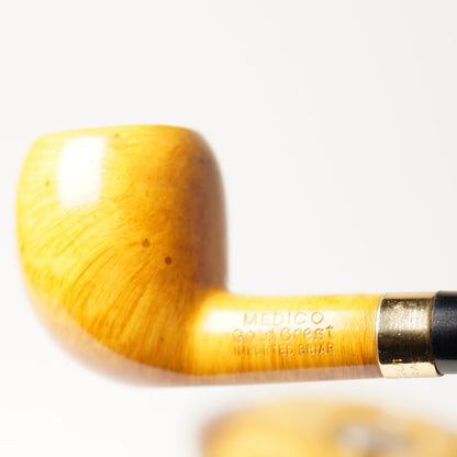 NOS Medico Gold Crest 30 14K Band Pipe