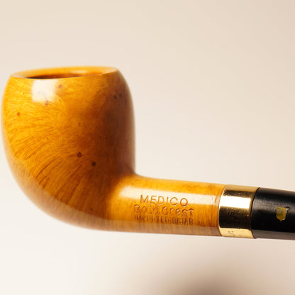 NOS Medico Gold Crest 30 14K Band Pipe
