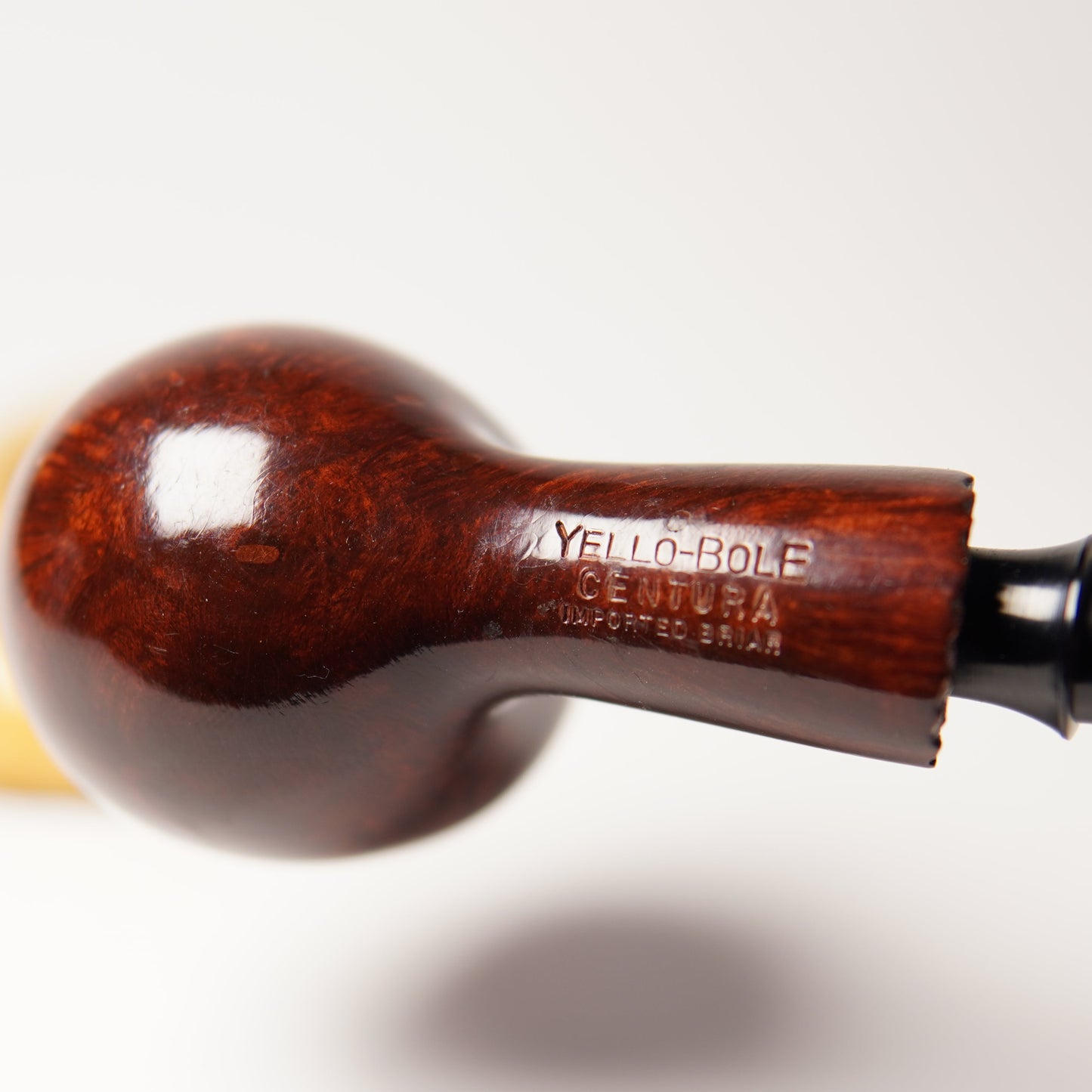 NOS Yello-Bole Centura Apple Pipe
