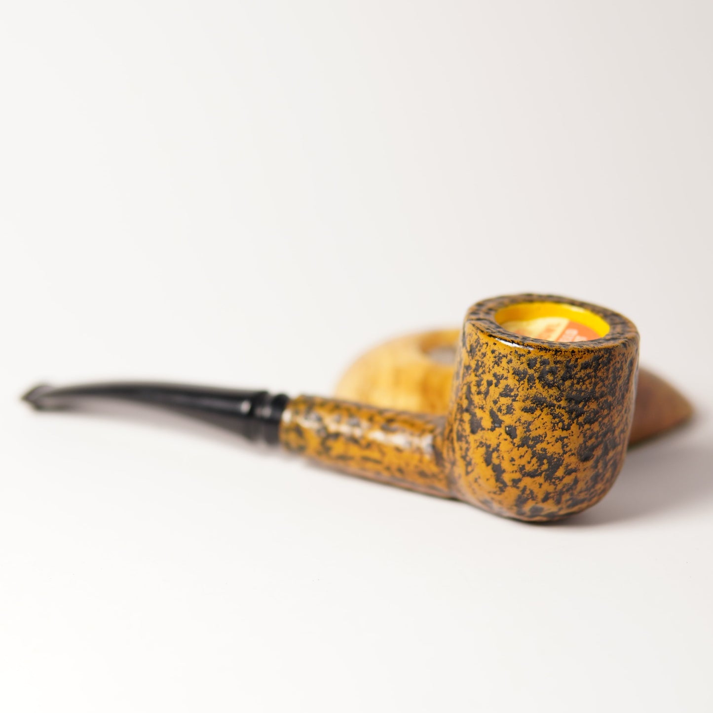 NOS Yello-Bole Imperial Rusticated Pipe