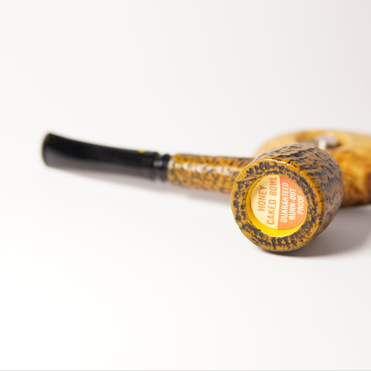 NOS Yello-Bole Imperial Rusticated Pipe