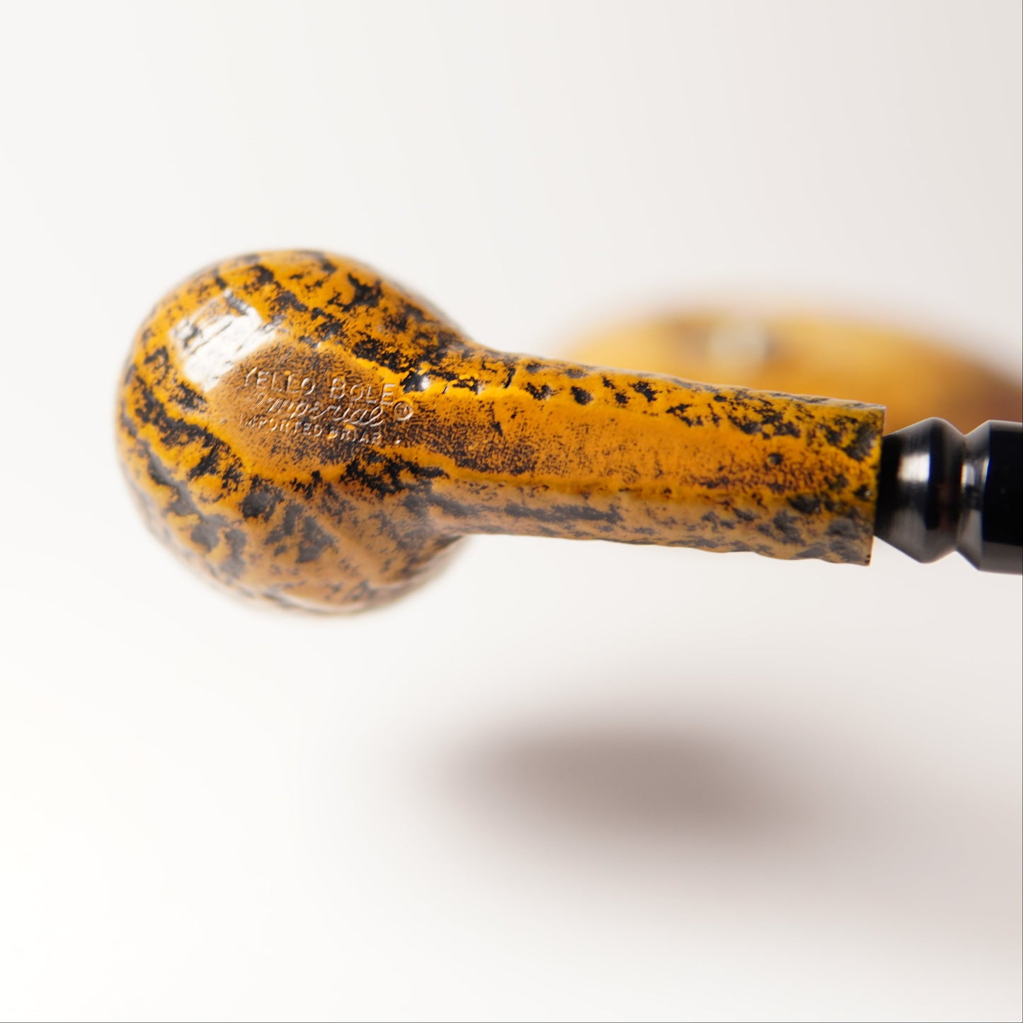 NOS Yello-Bole Imperial Rusticated Pipe