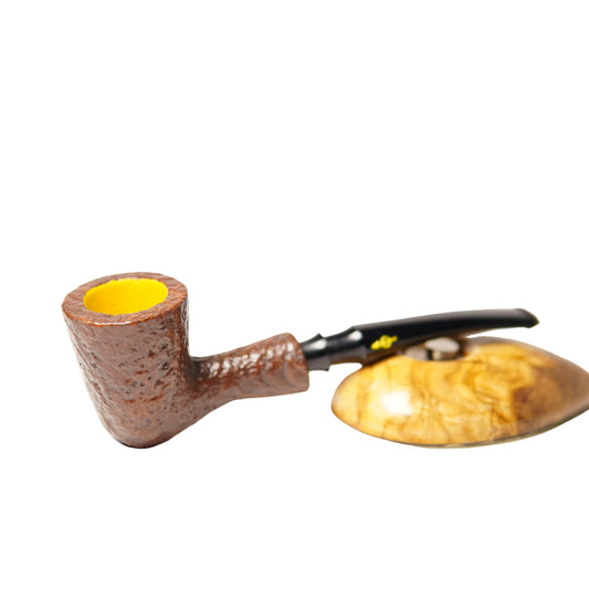 NOS Yello-Bole Centura Rusticated Pipe