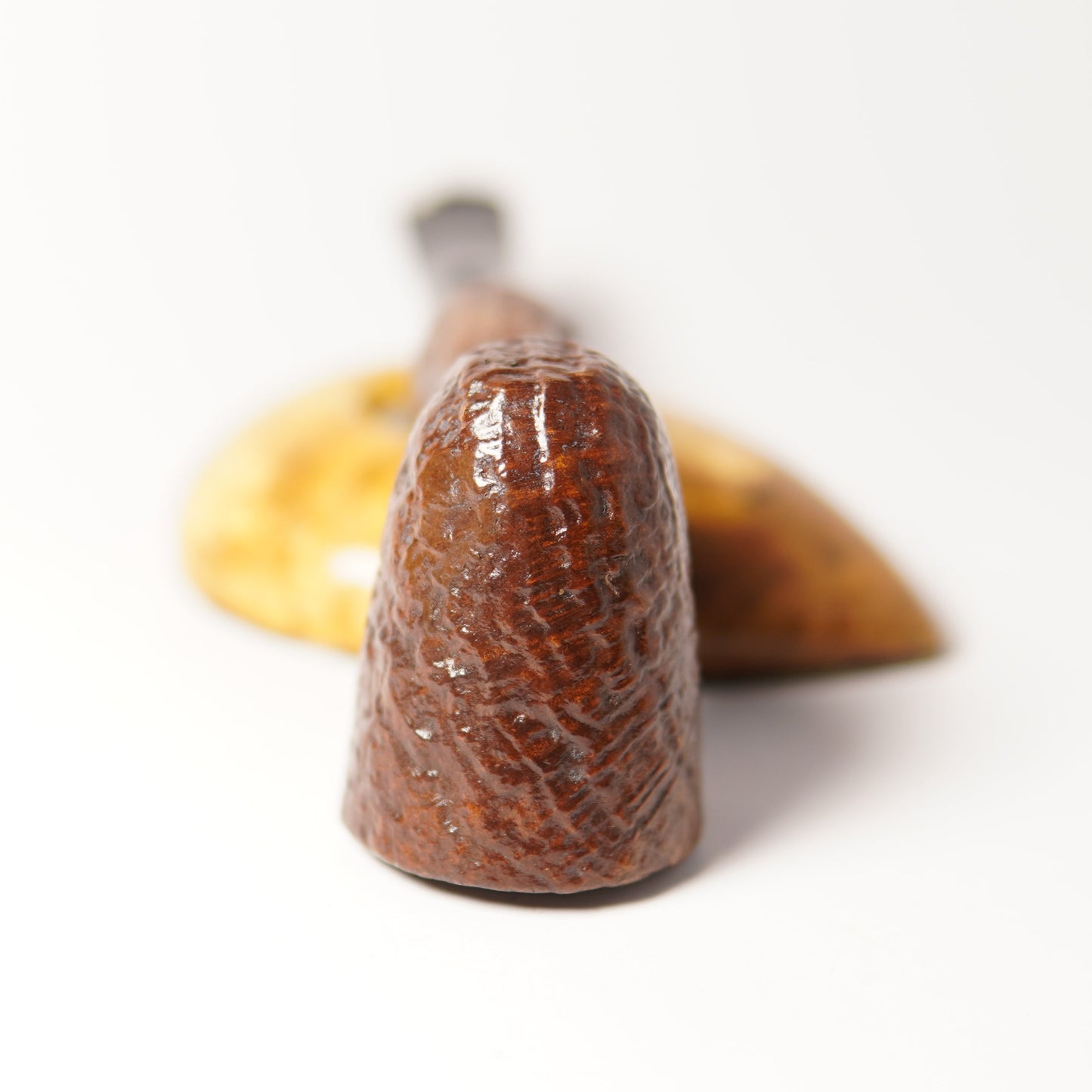 NOS Yello-Bole Centura Rusticated Pipe