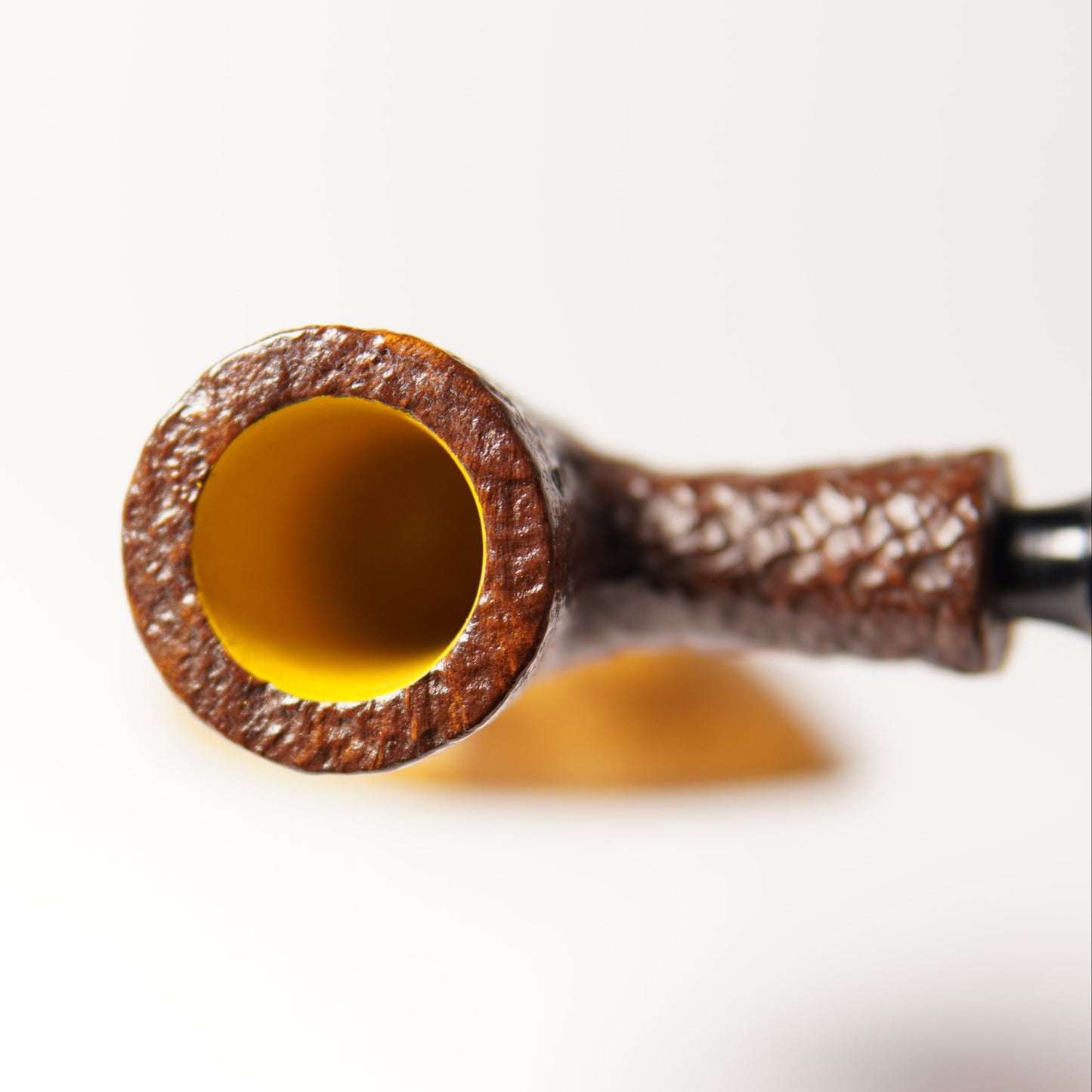 NOS Yello-Bole Centura Rusticated Pipe