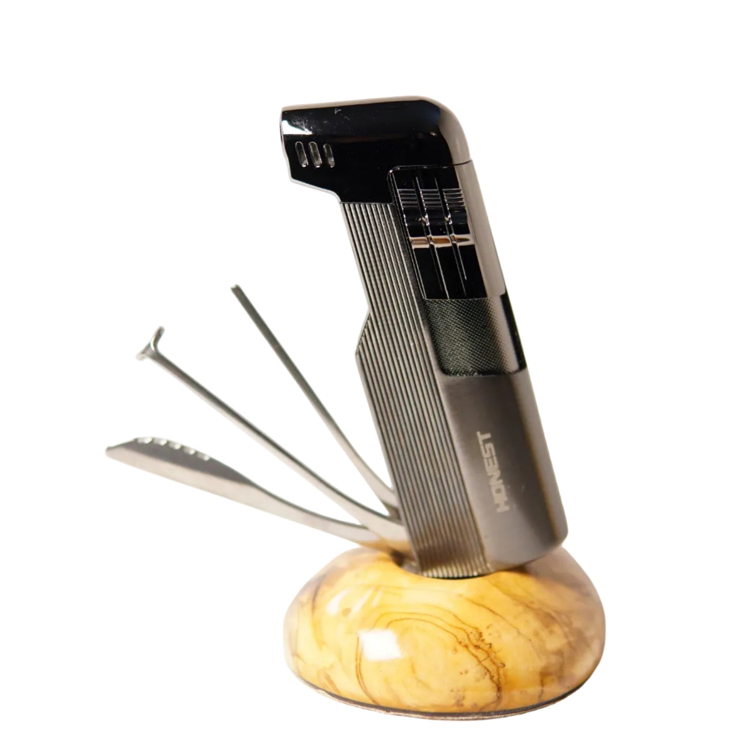 Honest Multi-tool Pipe Lighter Silver