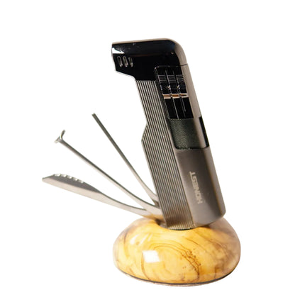 Honest Multi-tool Pipe Lighter Silver
