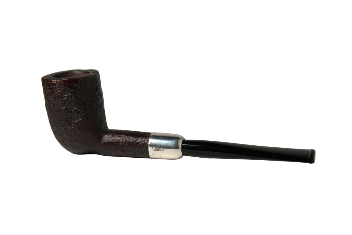 Savinelli Punto Oro Sandblasted Silver Mount 111KS