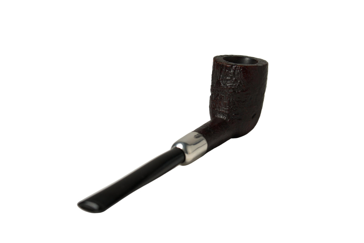 Savinelli Punto Oro Sandblasted Silver Mount 111KS