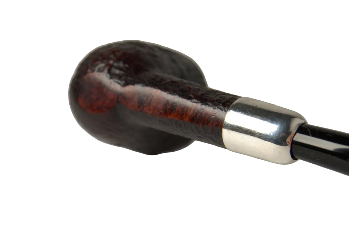 Savinelli Punto Oro Sandblasted Silver Mount 111KS
