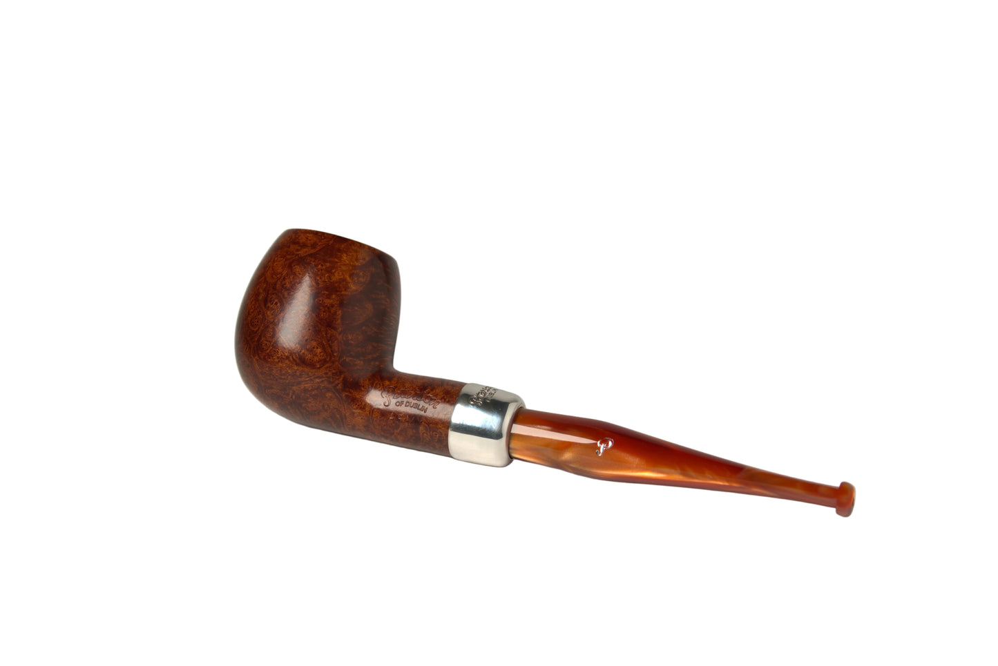 Peterson Orange Army 87 Sterling-Silver NOS Pipe