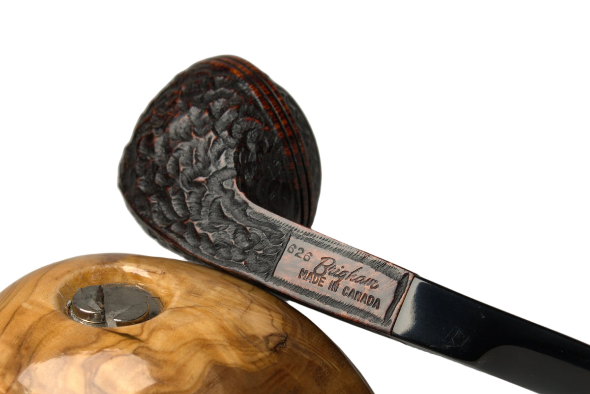 Brigham 626 Canada-Made Three-Dot Vintage Pipe