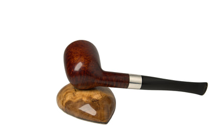 Savinelli Silver 412 KS Sterling-Mounted Dublin