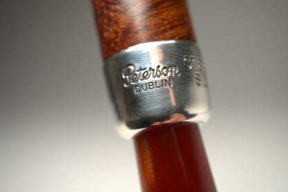 Peterson Orange Army 87 Sterling-Silver NOS Pipe