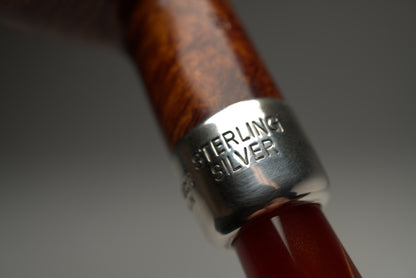 Peterson Orange Army 87 Sterling-Silver NOS Pipe
