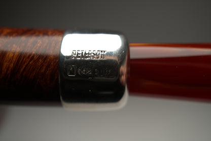 Peterson Orange Army 87 Sterling-Silver NOS Pipe