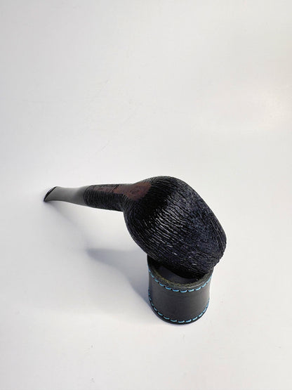 Savinelli for Birks no.128 Sandblast Billiard – Special Canadian Retailer Edition, Unsmoked 1970s