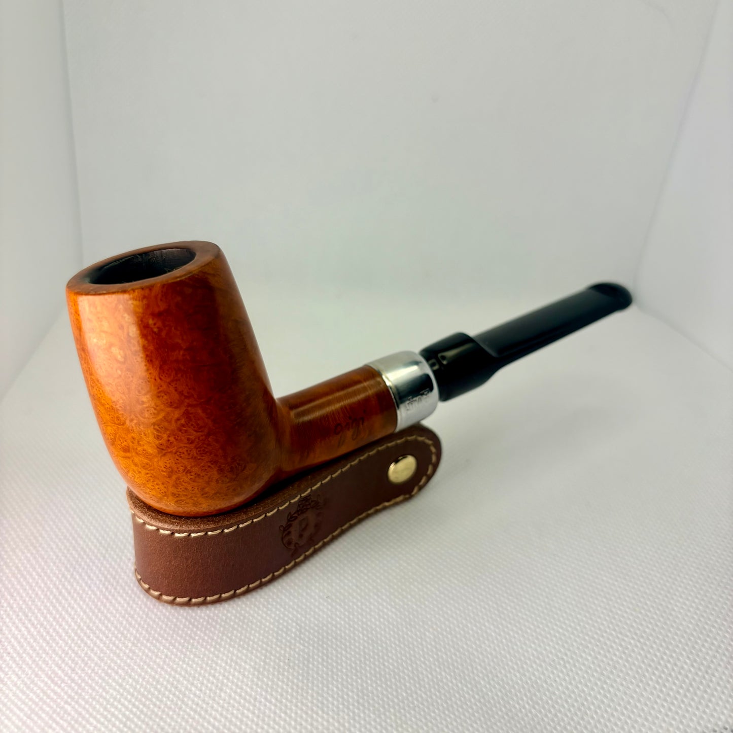 Gigi Filtro 9 Silver Army Mount Italian Estate Pipe