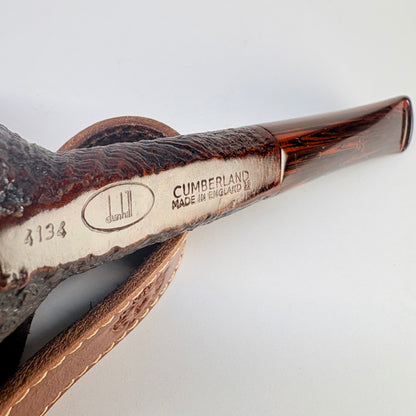 Dunhill Cumberland 4134 Straight Billiard (1976) English Estate Pipe