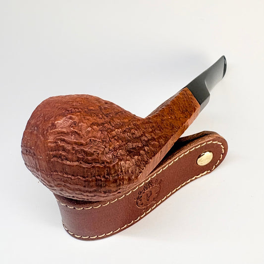 Dunhill Tanshell Rusticated Bulldog (1968) English Estate Pipe