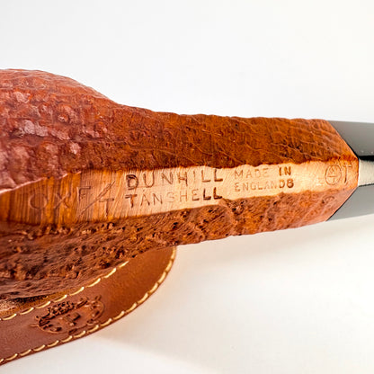 Dunhill Tanshell Rusticated Bulldog (1968) English Estate Pipe
