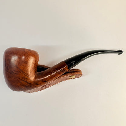 Jarl “Oil Hardened” Bent Billiard Danish Estate Pipe