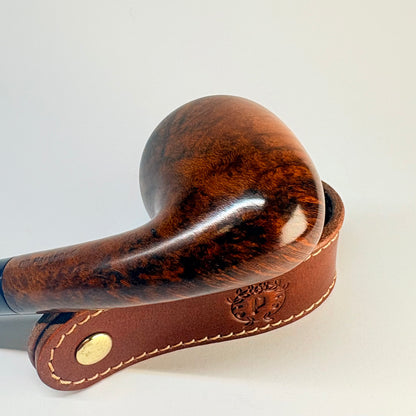 Jarl “Oil Hardened” Bent Billiard Danish Estate Pipe