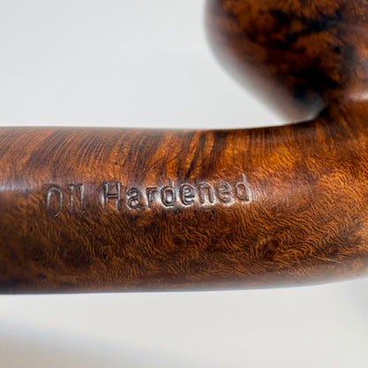 Jarl “Oil Hardened” Bent Billiard Danish Estate Pipe