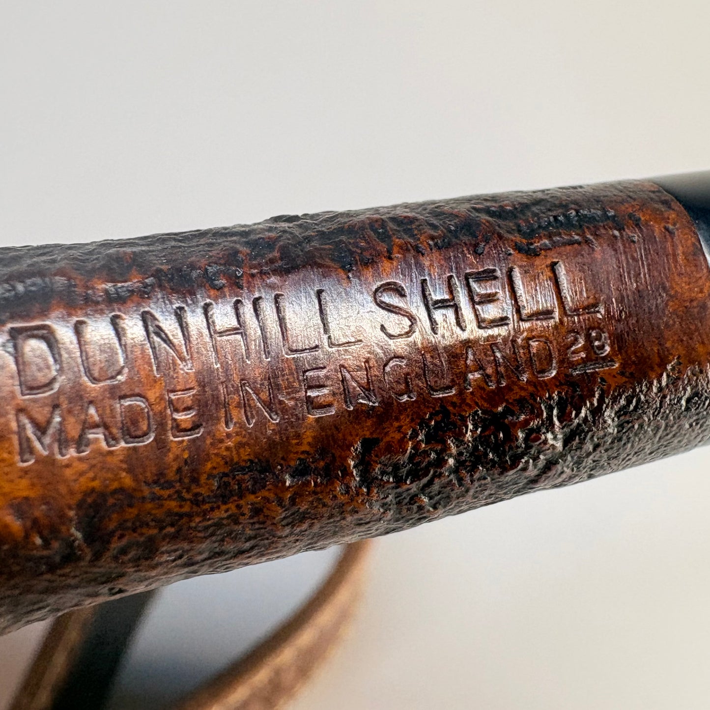 Dunhill  Shell Briar Billiard (1988) English Estate Pipe