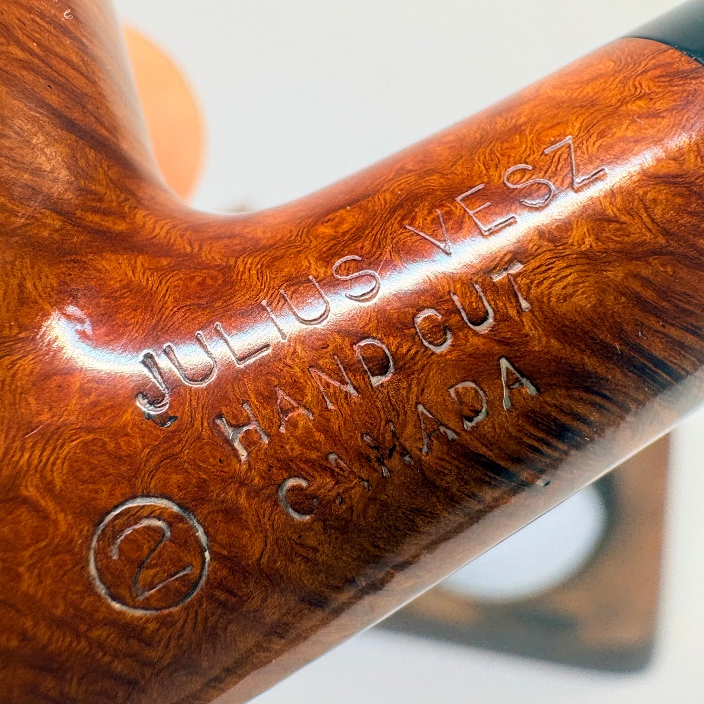 Julius Vesz 1996 Circle 2 Canadian Estate Pipe
