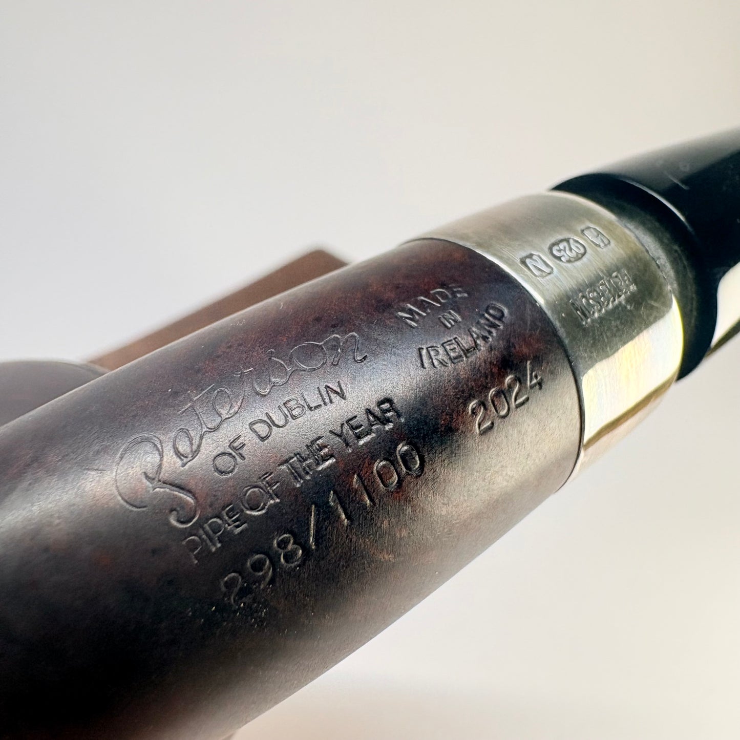 Peterson 2024 Pipe of the Year Irish Estate Pipe