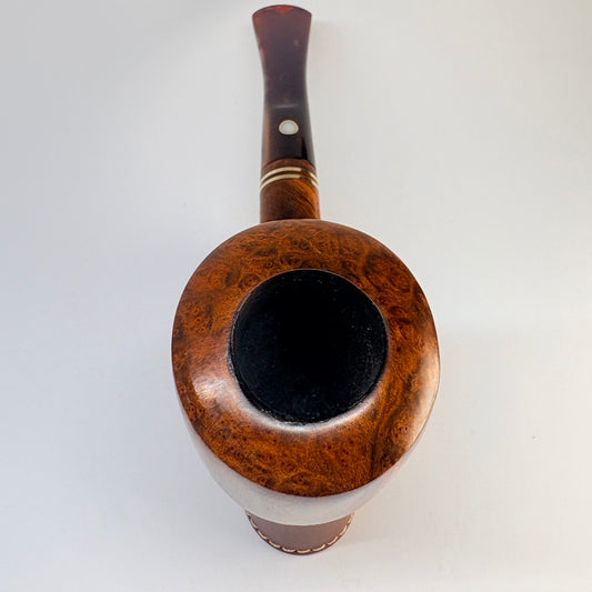 Mauro Armellini Straight Grain Billiard Italian Estate Pipe