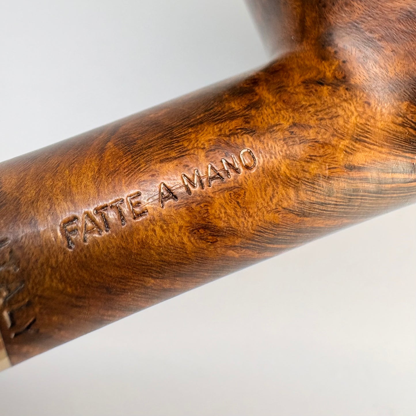 Mauro Armellini Straight Grain Billiard Italian Estate Pipe