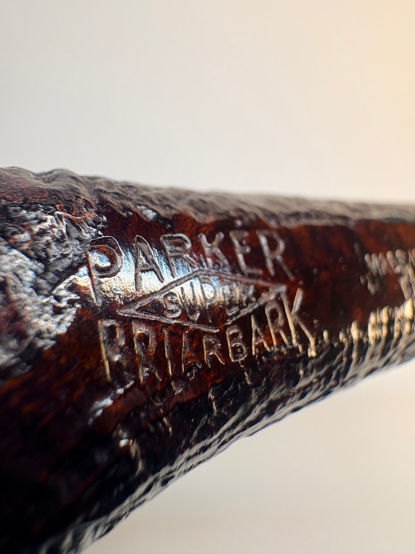 NOS/Unsmoked Parker Super Briar Bark Group 4 no.827