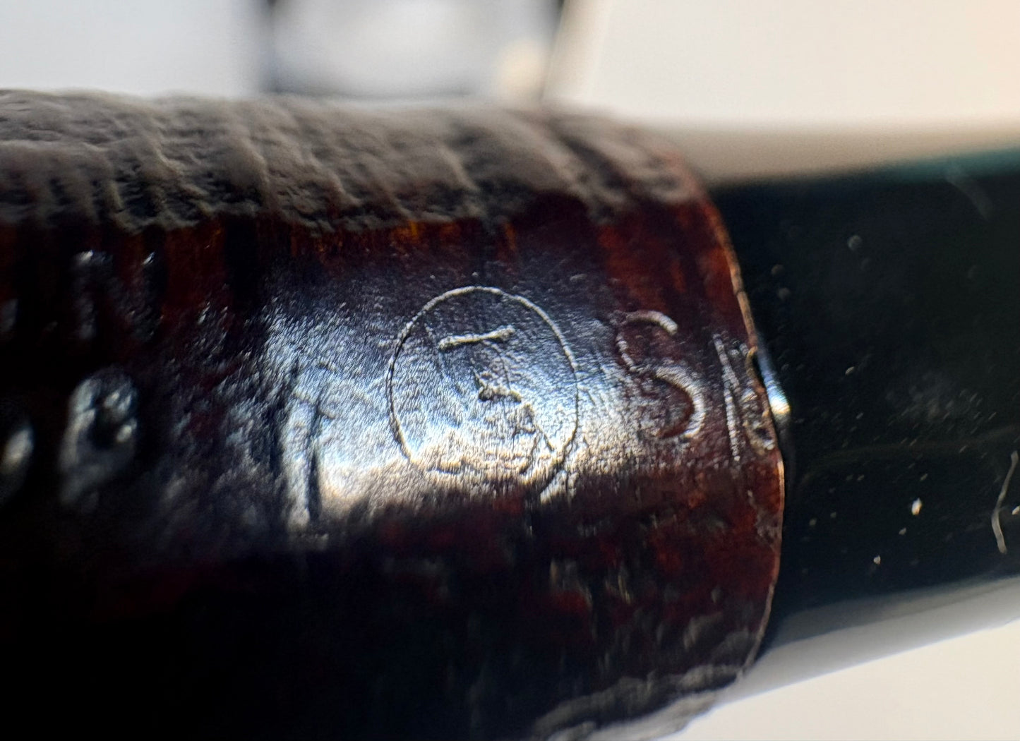 Dunhill Shell Briar Billiard (1958) Circle 5 Full Kit