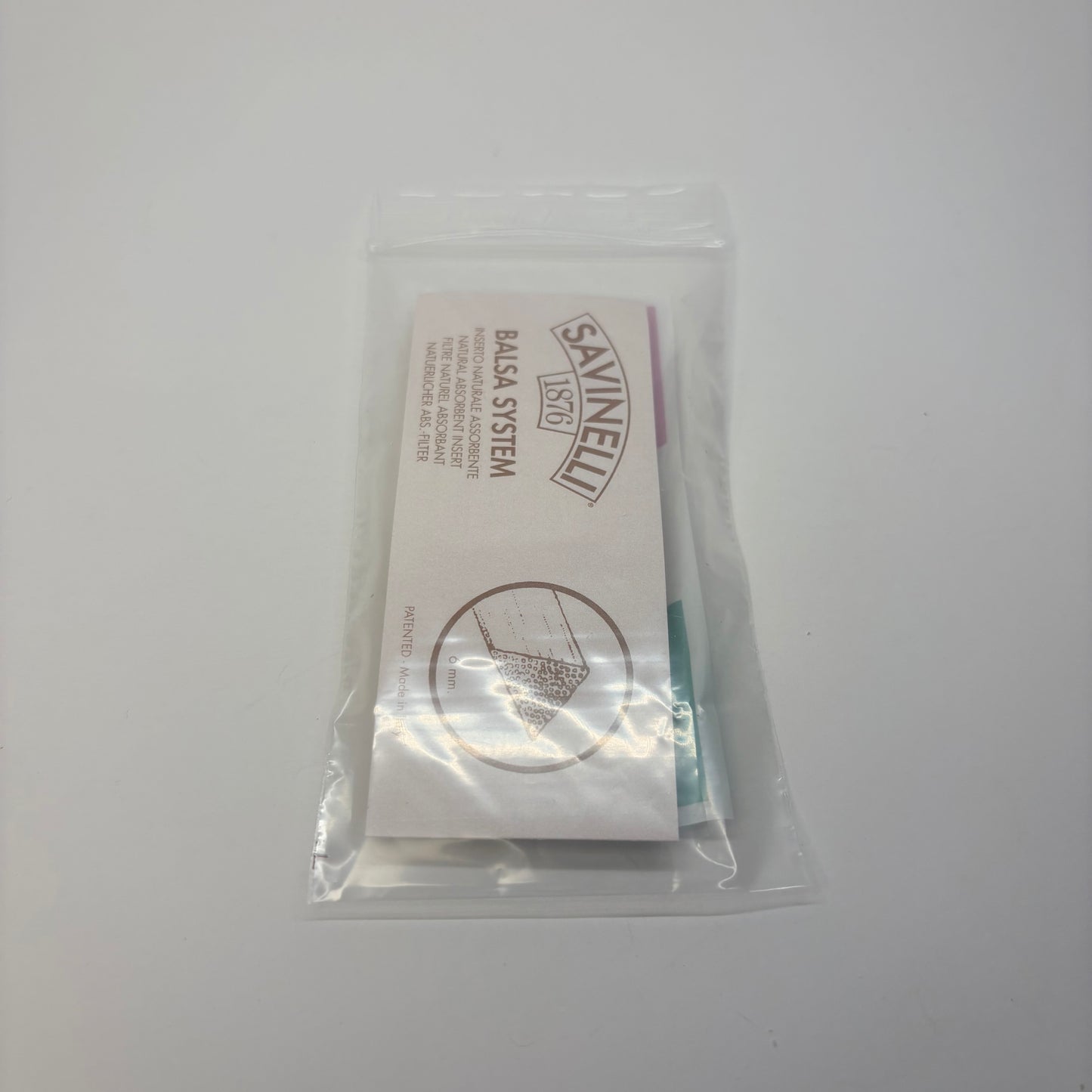 Savinelli 6mm Balsa Filters (20-pack)