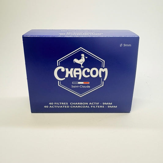Chacom 9mm Activated Charcoal Filters (40-pack)