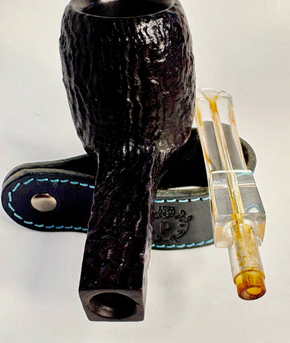 GBD Prehistoric 9487 Bent Apple English Estate Pipe