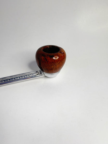 Falcon Standard Straight Pipe with Two Interchangeable Bowls