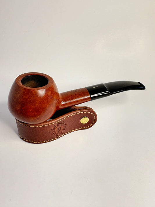 Sasieni Two Dot Smooth Apple English Estate Pipe