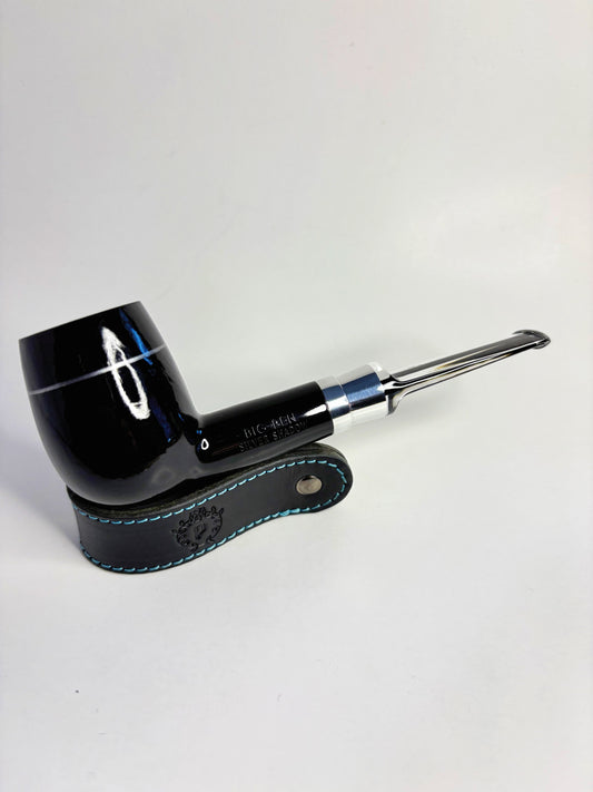 Big Ben Silver Shadow Acrylic Stem Dutch Estate Pipe