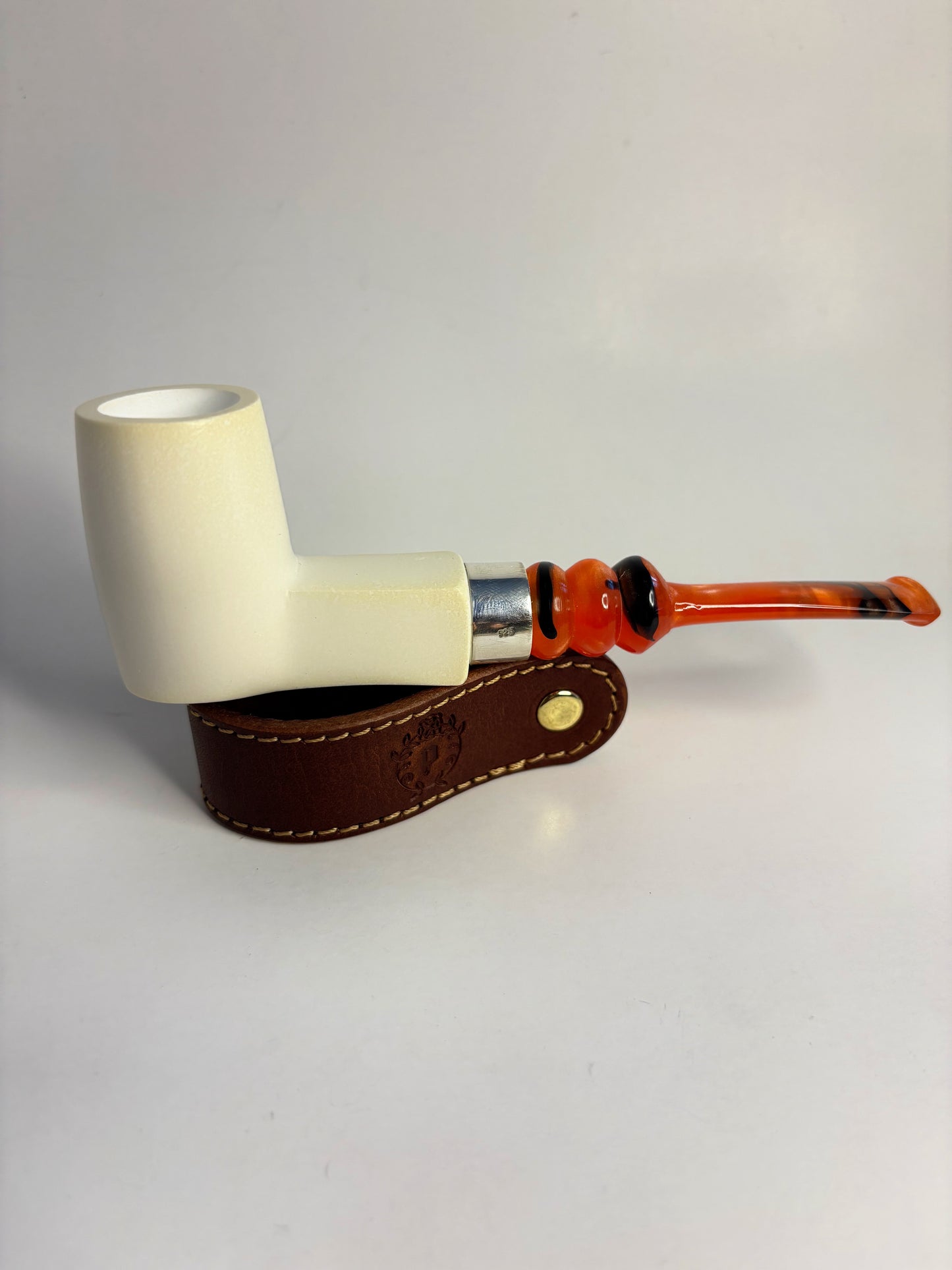 Ahmet Govem Deluxe Block Meerschaum Pipe
