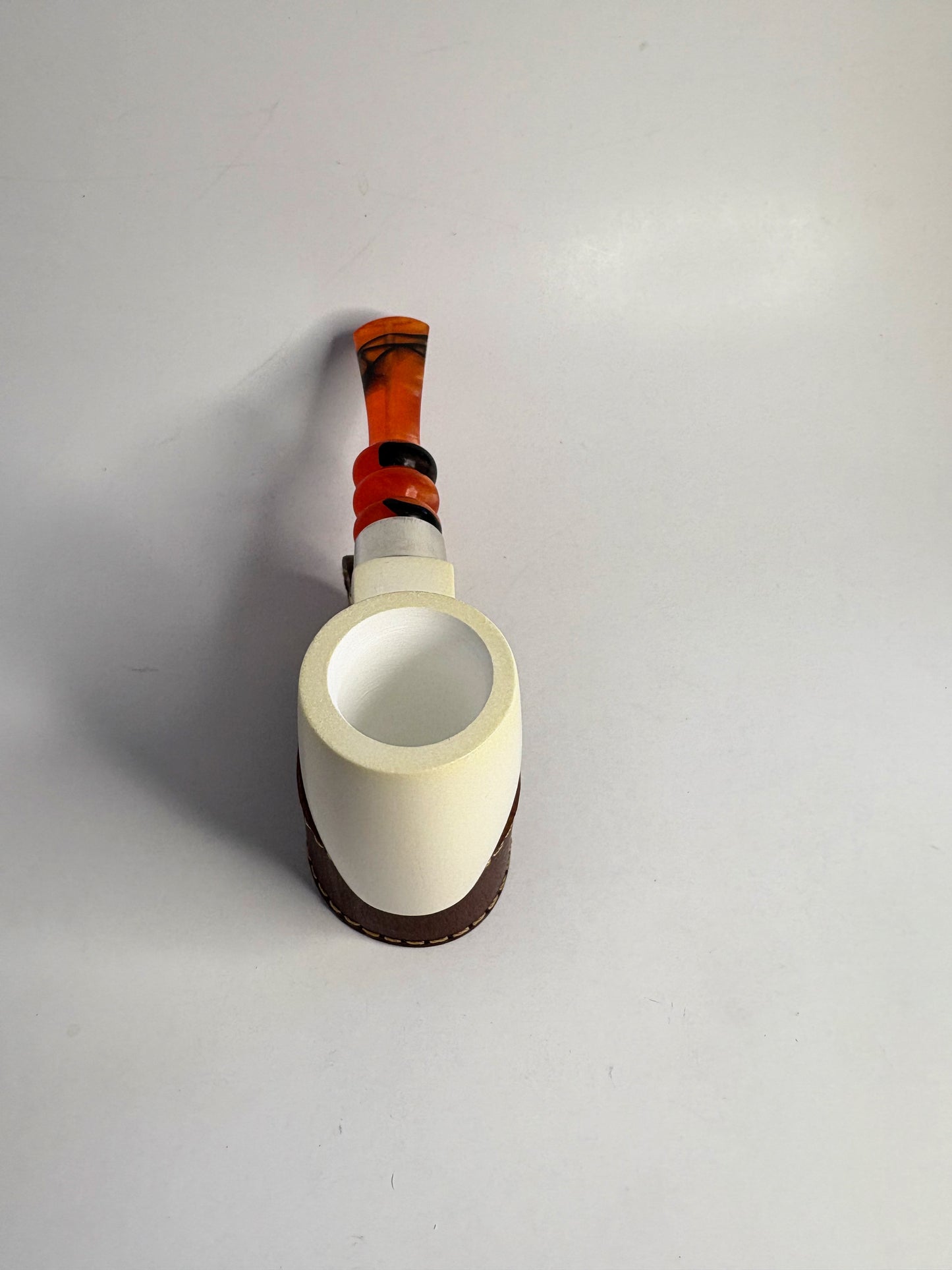 Ahmet Govem Deluxe Block Meerschaum Pipe