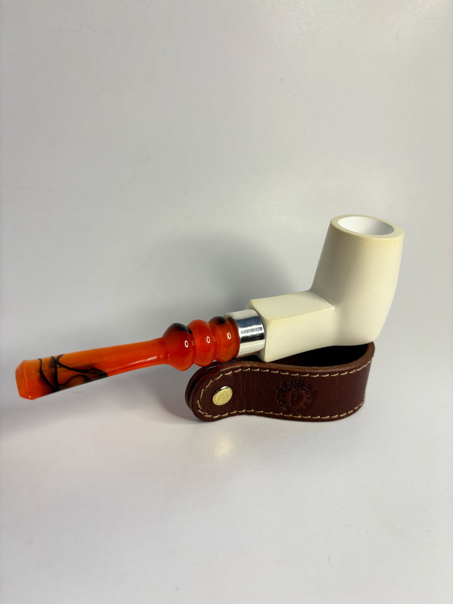 Ahmet Govem Deluxe Block Meerschaum Pipe