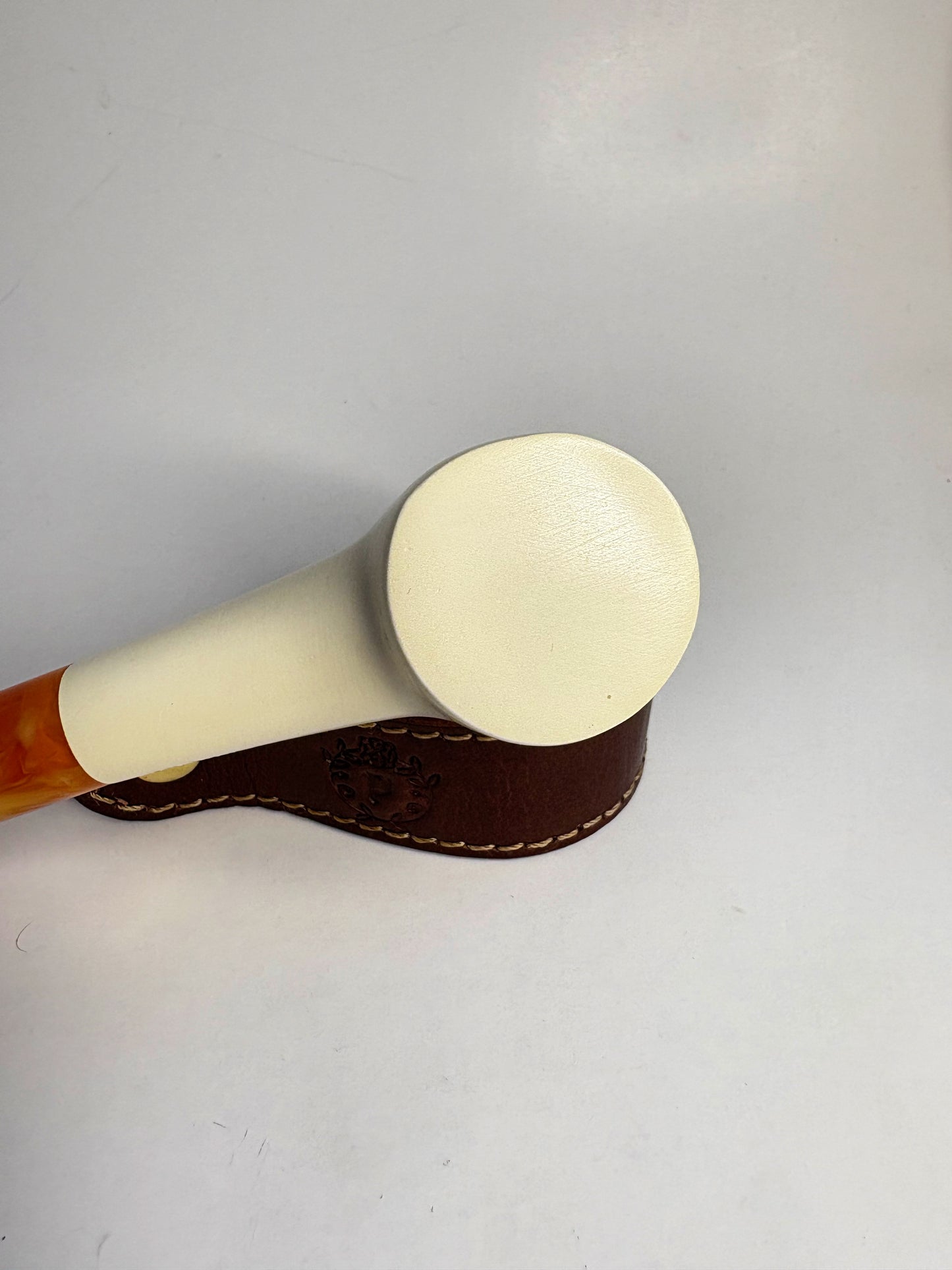 Ahmet Gövem Poker Block Meerschaum Pipe