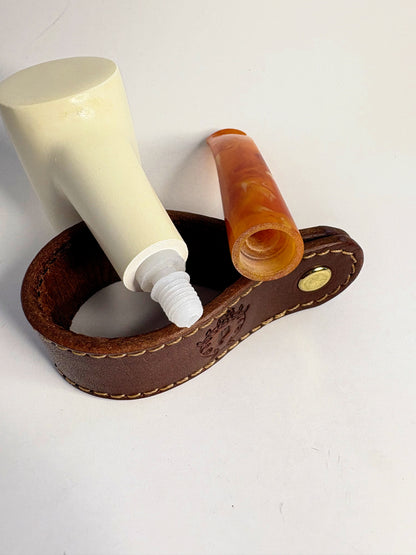 Ahmet Gövem Poker Block Meerschaum Pipe