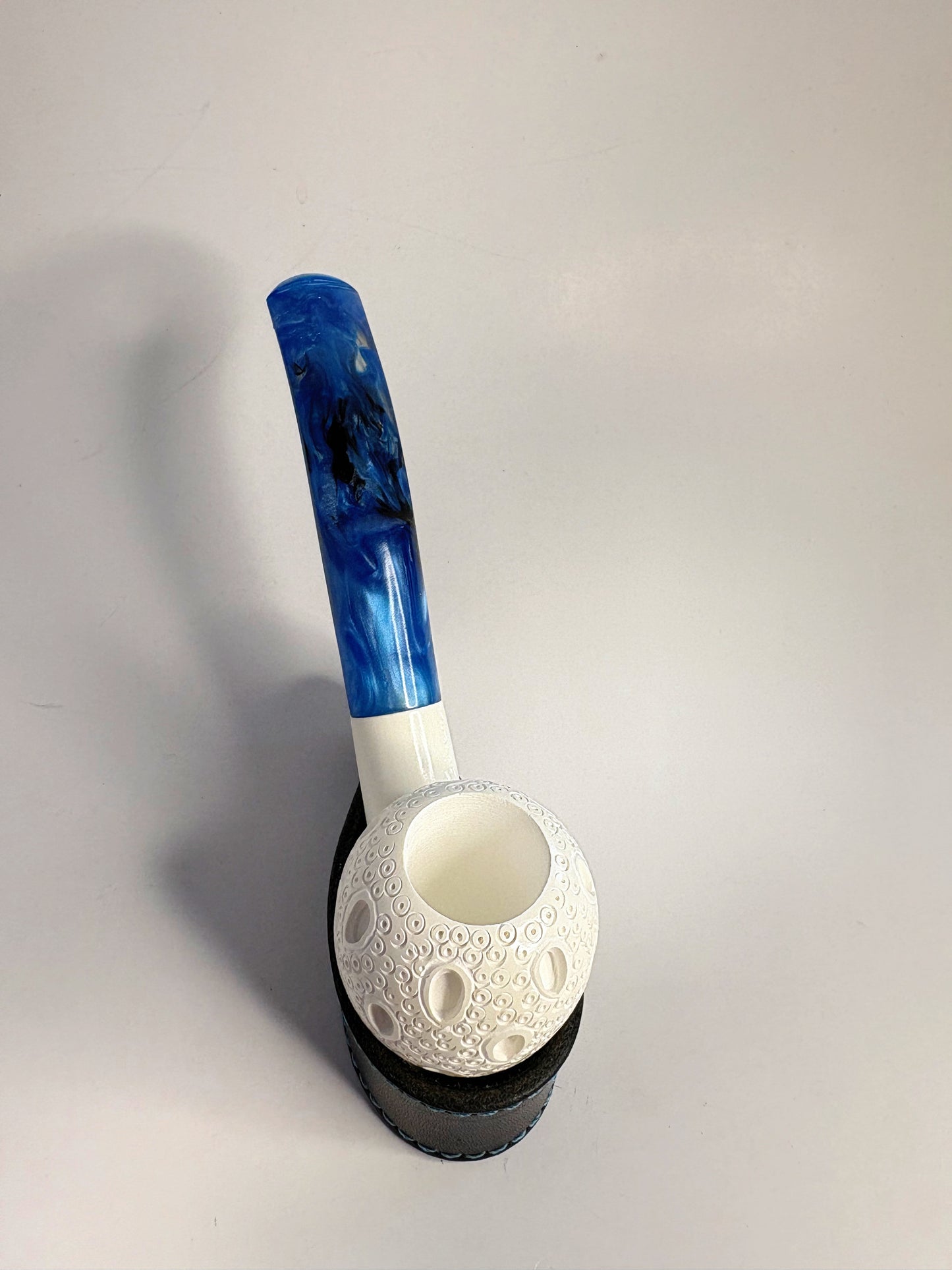 Ahmet Gövem Apple Block Meerschaum Pipe